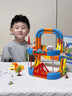 皇恩兒童玩具2026魔幻百變磁吸力軌道汽車(chē)男孩子益智積木男童拼裝禮物 收納桶【強力磁吸*立體魔幻懸浮高鐵軌道】89PC 曬單實(shí)拍圖