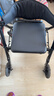 康倍星助行器老年人助力行走器康復助步老人手推車(chē)防摔倒神器帶籃FRQ9 【減震升級款】前后蜂窩輪+可推可坐+帶籃-帶腳踏 曬單實(shí)拍圖