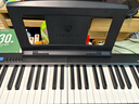 特倫斯折疊鋼琴88鍵便攜式電鋼琴成人兒童電子琴重力度鍵盤(pán)V30pro鋼琴 炫酷黑+專(zhuān)用琴包+Z型琴架 曬單實(shí)拍圖