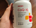 GNC健安喜輔酶q10膠囊原裝進(jìn)口 coq10心腦血管備孕自營(yíng)100mg120粒 曬單實(shí)拍圖