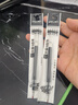 得力（deli）按動(dòng)中性筆替芯 學(xué)生辦公簽字筆水筆筆芯 0.5mm子彈頭S01/S08/1008/K35適用 黑色20支/盒S206 曬單實(shí)拍圖