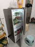 海爾（Haier）「一級能效風(fēng)冷無(wú)霜」165L兩門(mén)家用小戶(hù)型冰箱真省電黑金凈化灰色HC2-165WGHC2E9S9國家補貼 曬單實(shí)拍圖