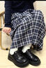 回力英倫風(fēng)小皮鞋女2026春夏新款百搭配裙子黑色厚底增高jk鞋子樂(lè )福鞋 黑色/一鞋兩穿（超輕4.5cm厚底） 37 曬單實(shí)拍圖