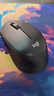 羅技（Logitech）M330 靜音鼠標 無(wú)線(xiàn)鼠標 辦公鼠標 右手鼠標 帶無(wú)線(xiàn)微型接收器 黑色 曬單實(shí)拍圖