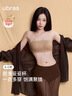 ubras虞書(shū)欣同款妥妥杯無(wú)痕兩穿肩帶抹胸防滑透氣內衣隱形文胸罩白M 曬單實(shí)拍圖