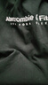 Abercrombie & Fitch男裝25秋季美式百搭經(jīng)典LOGO棉質(zhì)套頭圓領(lǐng)短袖T恤上衣175-5130 黑色 M (180/100A) 曬單實(shí)拍圖