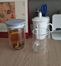 原初格物來(lái)福悅心泡茶壺茶具懶人泡茶神器辦公室家用個(gè)人專(zhuān)用茶水分離玻璃 260ML合一泡茶壺（來(lái)福濾網(wǎng))+220ML雙層玻璃茶杯 曬單實(shí)拍圖