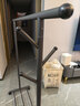 京東京造臥室陽(yáng)臺掛衣架可移動(dòng)落地晾衣架室內掛衣服1.3米火山灰 曬單實(shí)拍圖