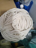 壽禾 棉繩棉線(xiàn)粗繩子手工編織捆綁掛毯裝飾打包 棉繩8mm50米 曬單實(shí)拍圖