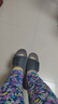 DUTRIEUX加寬加大老年人腳腫鞋夏季舒適拖鞋男足外翻腳受傷腫大變形老年鞋 老人腳腫鞋S碼 【適用于40-41】 曬單實(shí)拍圖