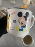 迪士尼（Disney）兒童水杯寶寶喝牛奶杯家用帶刻度耐摔不銹鋼口杯上幼兒園喝水杯子 曬單實(shí)拍圖