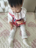 G.duck小黃鴨女童打底褲春秋兒童褲子中小童休閑褲嬰兒寶寶白色外穿長(cháng)褲 白色 80 尺碼6-12月【75-85cm】 曬單實(shí)拍圖