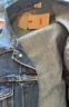 Levi's李維斯情侶同款美式經(jīng)典復古休閑時(shí)尚潮牌修身牛仔夾克外套 中藍色 72334-0130 XL 曬單實(shí)拍圖