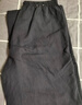 優(yōu)衣庫常規款女裝麻混紡舒適長(cháng)褲/休閑褲新款26春夏新款482246 09 黑色 M 曬單實(shí)拍圖
