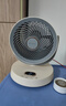 艾美特（AIRMATE） 空氣循環(huán)扇家用電風(fēng)扇節能迷你小風(fēng)扇臺式桌面扇渦輪循環(huán)對流大風(fēng)量搖頭輕音電風(fēng)扇 【直流觸屏遙控+可接充電寶】FA15-R126 曬單實(shí)拍圖