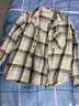 森馬（Semir）[商場(chǎng)同款]長(cháng)袖襯衫男純棉法蘭絨格子外套2025秋冬新款經(jīng)典百搭 綠色調00444 L 曬單實(shí)拍圖