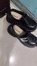 星期六厚底樂(lè )福鞋女2026春季新款高跟單鞋魔術(shù)貼英倫風(fēng)小皮鞋 黑色 跟高8cm 38 (240mm) 標準碼 曬單實(shí)拍圖