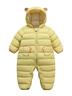 迷你巴拉巴拉三防連體羽絨服男女童嬰兒寶寶羽絨服連體衣萌趣外套新品 曬單實(shí)拍圖