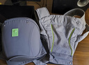 babycare腰凳嬰兒背帶透氣輕便Frap旋柄 寶寶外出抱娃神器四季通用 隕光灰 曬單實(shí)拍圖