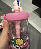 babycare恐龍吸管水杯兒童吸管杯大寶寶直飲幼兒園小學(xué)水壺上學(xué)戶(hù)外運動(dòng)粉 曬單實(shí)拍圖
