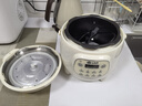 三角牌（Triangle）電壓力鍋家用小型1-3人高壓鍋2.5L多功能智能預約電煮鍋燉湯煮粥開(kāi)蓋火鍋電飯煲 2.5L 加厚【陶瓷油不沾膽】 2.5L 曬單實(shí)拍圖