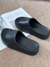 樸西夏季新款6.0cm厚底增高涼拖鞋女款外穿時(shí)尚百搭沙灘一字拖鞋戶(hù)外 黑色 【選它不出錯】 35 曬單實(shí)拍圖
