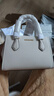 MICHAEL KORS 邁克高仕 MK Marilyn 女士小號通勤斜挎包手提包 奶白色 289 小號 曬單實(shí)拍圖