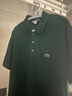 鱷魚(yú)法國鱷魚(yú)短袖上衣男裝polo衫夏季經(jīng)典修身休閑純棉純色POLO衫t恤 綠色 現貨 L 5(140-155斤) 曬單實(shí)拍圖