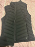 亞瑟士ASICS羽絨背心女子跑步保暖舒適羽絨服 2032D406-001 黑色 L 曬單實(shí)拍圖