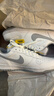 耐克NIKE男子休閑鞋 BIG NIKE LOW 運動(dòng)鞋355152-106白灰42.5 曬單實(shí)拍圖