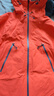 迪卡儂（DECATHLON）硬殼沖鋒衣男女春秋登山防風(fēng)防水單層夾克風(fēng)衣運動(dòng)外套MH500 霞光橙（男女同款）- 亞洲款 新款上市 加內膽選大一碼 L 曬單實(shí)拍圖