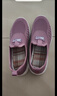 回力（Warrior）官方媽媽鞋夏季女鞋一腳蹬老人鞋軟底健步鞋運動(dòng)休閑鞋子 紫色37 曬單實(shí)拍圖