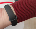 科沃 適用于小米手環(huán)7表帶7NFC/6/6NFC/5/5NFC腕帶配件多彩替換表帶小米通用運動(dòng)透氣黑色 曬單實(shí)拍圖