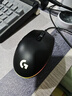 羅技（G）G102第二代游戲鼠標 RGB流光燈效鼠標 輕量化  游戲級8000DPI傳感器 黑色 200-8000DPI 曬單實(shí)拍圖