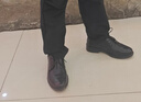 海瀾之家HLA皮鞋男士商務(wù)休閑春夏德比正裝鞋子男H135/H171 黑色39 曬單實(shí)拍圖