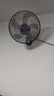 格力（GREE） 遙控壁扇家用電風(fēng)扇5葉壁掛式風(fēng)扇餐廳客廳廚房掛壁扇電扇工業(yè) 黑色FB-4006B 曬單實(shí)拍圖