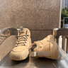 Jeep吉普休閑鞋男春季新款軟底戶(hù)外防滑徒步登山鞋潮流高幫工裝靴子男 卡其【四季款】 標準皮鞋碼 41 曬單實(shí)拍圖
