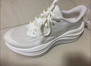 李寧凌波2丨跑步鞋女鞋新款緩震舒適軟彈透氣百搭厚底休閑慢跑運動(dòng)鞋 米白色-5 38 曬單實(shí)拍圖
