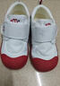 牧童幼兒園鞋春秋款室內鞋男童防撞學(xué)步鞋女寶寶小白鞋 英倫紅1 27 曬單實(shí)拍圖