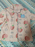芬騰睡衣女純棉新品卡通開(kāi)衫透氣家居服套裝 曬單實(shí)拍圖
