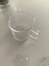 金灶（KAMJOVE）茶杯玻璃茶杯品茗杯耐熱玻璃杯 家用辦公室喝茶杯泡茶杯小茶杯 K-106/4個(gè)裝120毫升 曬單實(shí)拍圖