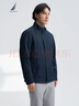 諾帝卡（NAUTICA）男裝26春秋新款經(jīng)典商務(wù)翻領(lǐng)夾克男JE6103 藏青色4NV M 曬單實(shí)拍圖