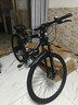 ICOLOUR山地自行車(chē)成人公路變速單車(chē)大學(xué)生越野賽車(chē)上班代步初高中青少年 頂配版【黑白色】輻條輪加粗減震 26寸21速【適合：160-180cm】 曬單實(shí)拍圖