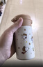 史努比（SNOOPY）保溫杯小容量316不銹鋼迷你吸管口袋杯學(xué)生男女士小巧便攜水杯子 曬單實(shí)拍圖
