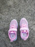 ABC KIDS女童鞋新款网面透气儿童休闲运动跑鞋3-15岁中小童旋转钮扣运动鞋 粉色单网 31码 实拍图