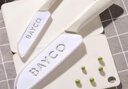 拜格（bayco）刀具套裝五件套戶(hù)外露營(yíng)全套裝備便攜菜刀菜板廚具配收納袋TZ19948 曬單實(shí)拍圖