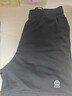 阿迪達斯（adidas）女子高腰寬松休閑運動(dòng)短褲IA5014 黑色 M 曬單實(shí)拍圖
