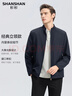 SHANSHAN杉杉夾克男春秋款2026商務(wù)休閑立領(lǐng)日常通勤百搭爸爸裝男士外套 曬單實(shí)拍圖