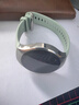 華為（HUAWEI）WATCH 5智能手表高端款男士女士航天級鈦合金表殼素皮復合表帶X-TAP智感窗鴻蒙AI腕上小藝eSIM通信 42mm極光綠 丨綠色氟橡膠表帶丨不銹鋼表殼 曬單實(shí)拍圖