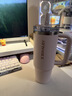 STANLEY保溫杯水杯巨無(wú)霸吸管杯PRO保溫保冷大容量杯子戶(hù)外居家男女禮物 【熱賣(mài)T0P1】晶粉色- 887ml 曬單實(shí)拍圖